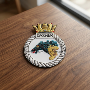 Parche Bordado de Encaje de Alta Calidad DASHER, Insignia Circular de Tela para Coser, Diseño de Lujo para Prendas - Product Image 1