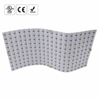 Lámina de Matriz LED RGBW SPI Direccionable, Lámina de Retroiluminación, 24V 80W, Panel LED Regulable para Encimeras de Mármol