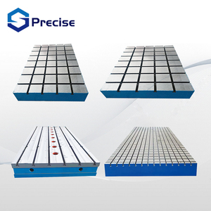 Gietijzeren Werkplatform Voor Werktuigmachines T-Slots Lasinspectie Meetmeten Werktafel Oppervlakteplaat Soldeerstation - Product Image 1
