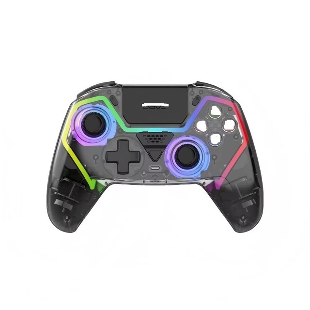 HG04I NKIWI Wireless BT Game Controller with Vibration Motor RGB for Android IOS PC Steam Mac and for