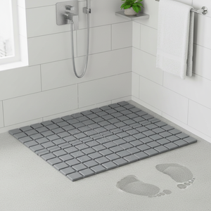 Lotto di 6 tappetini antiscivolo QUADRO, colore GriMSV. - Product Image 3