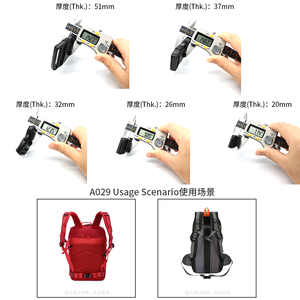 कस्टम लोगो ड्यूटी दोहरी समायोज्य बद्धी नायलॉन बेल्ट काले ताला बैग का पट्टा बैग प्लास्टिक buckles के साथ त्वरित पक्ष रिलीज बकसुआ - Product Image 5