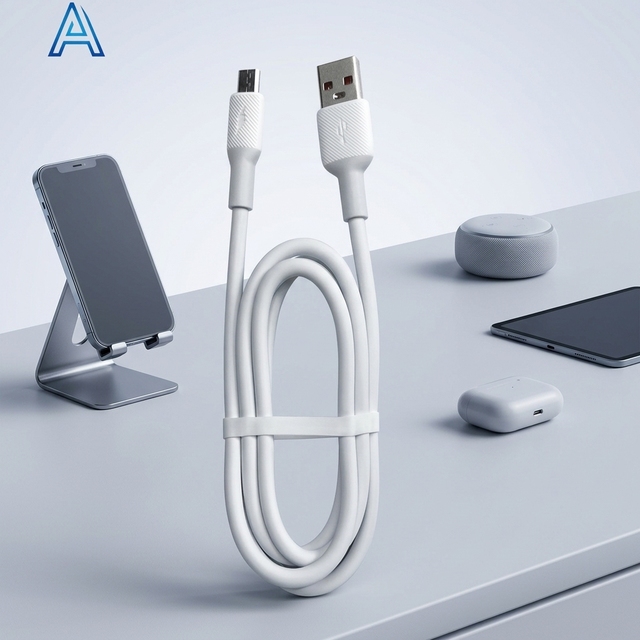 1M USB-C type-C to USB-A data transfer charging cable for wall USB charger chargers cable wire foldable cheap durable quantity