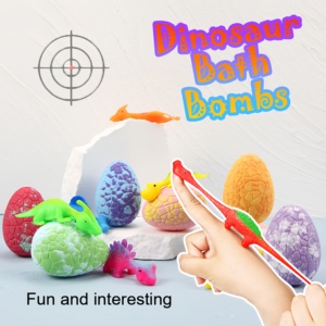 Wholesale Customized Organic Dinosaur Eggs <strong>Toys</strong> Children's Bathing Soothing Items Including Bath Bombs