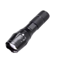 Lampe torche LED rechargeable USB en alliage d'aluminium 1000 lumens IP44 résistante aux éclaboussures pour extérieur XML T6 Zoomable CRI 80 6000K