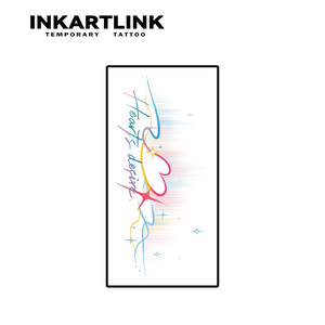 Adesivi per Tatuaggi Temporanei Dipinti a Mano all'Ingrosso, Colori Vivaci, Design Delicati sulla Pelle con Senso Artistico, Perfetti per le Braccia - Product Image 4