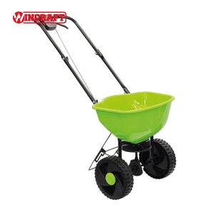 Esparcidor de Fertilizante Manual WINCRAFT DIY OEM de 27L con Tolva de PP y Tubo de Acero para Trabajos en el Jardín, Semillas y Esparcimiento de Sal - Product Image 6