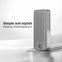 ITGZ M.2 NVME SSD Case SSD Enclosure M2 2230 2242 USB-C USB C ke Mini Portabel Eksternal