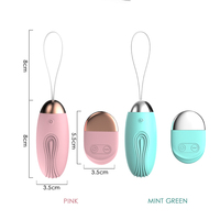 Kabellose Fernbedienung Vibrierende Eier Dildo Klitoris-Stimulator G-Punkt-Vibratoren für Frauen Bullet-Vibrator Sexspielzeug für Frauen
