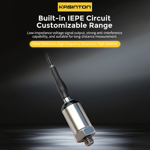 <span class=keywords><strong>Capteur</strong></span> d'accélération d'impact à pont piézoélectrique en acier inoxydable KASINTON JSDED5000KT IEPE pour surveillance - Product Image 2