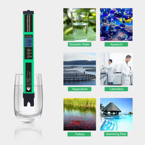BT-700 Multifunctional Hydroponic Water Quality Detector 5 in 1 EC/TDS/CF/TEMP/<b>PH</b> Meter With - Product Image 3