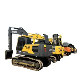VOLVO EC 240 popular backhoe digger with brand engine used excavator with good shape backhoe with 360-Degree Rotation