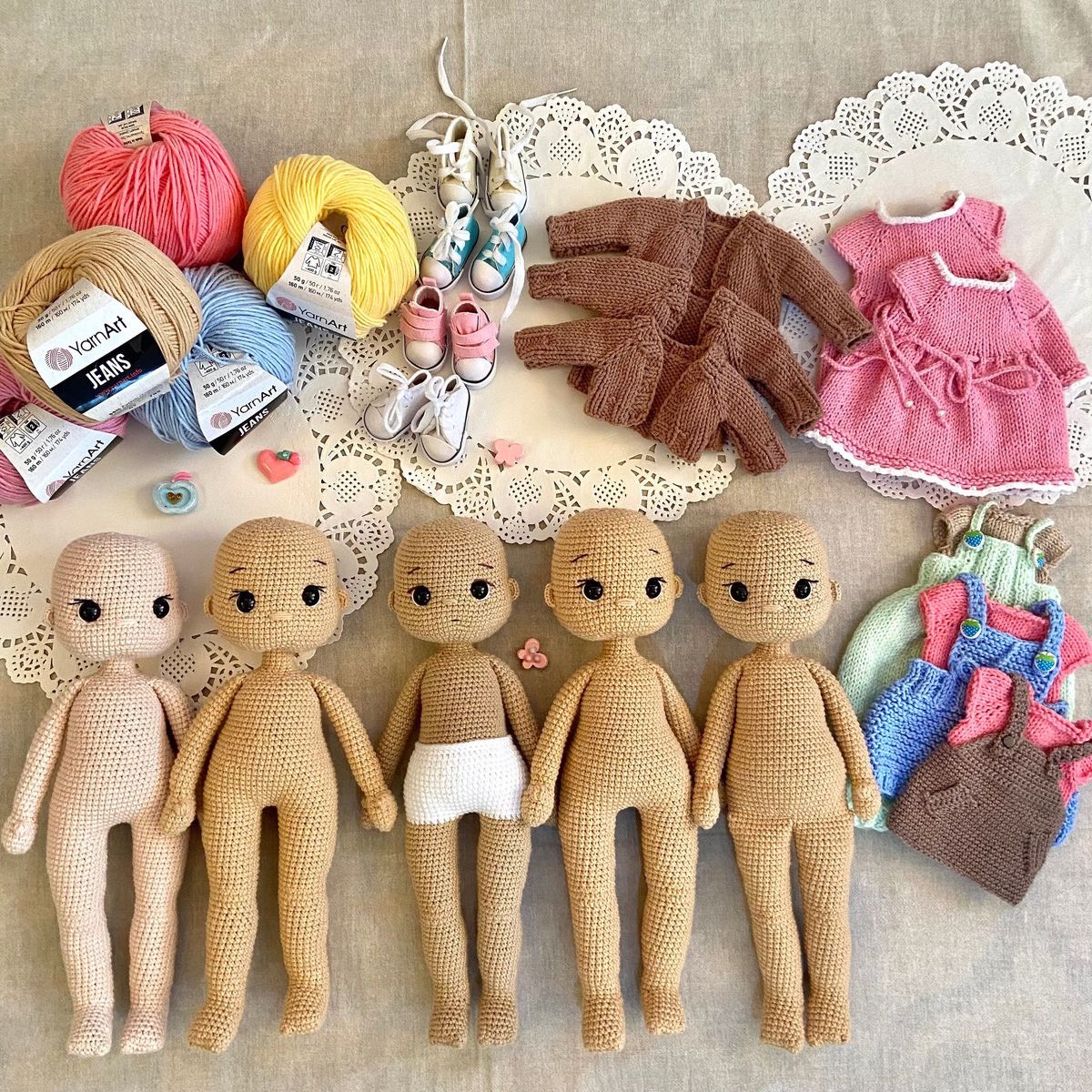 Knitted Doll Patterns Adorable Stuffed Animal Ideas