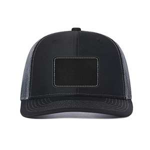 In Stock Blank leather label Baseball caps available for Laser Engraving suitable for Adults Breathable Mesh Caps sun Hats DIY - Product Image 5