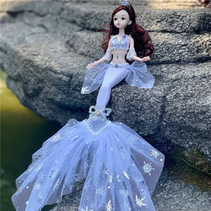 Angel Mermaid Mermaid Doll Girl Toy Princess Kids Birthday Gift Doll Game Play Wedding Mermaid Costume Girl Princess Toys - Product Image 6