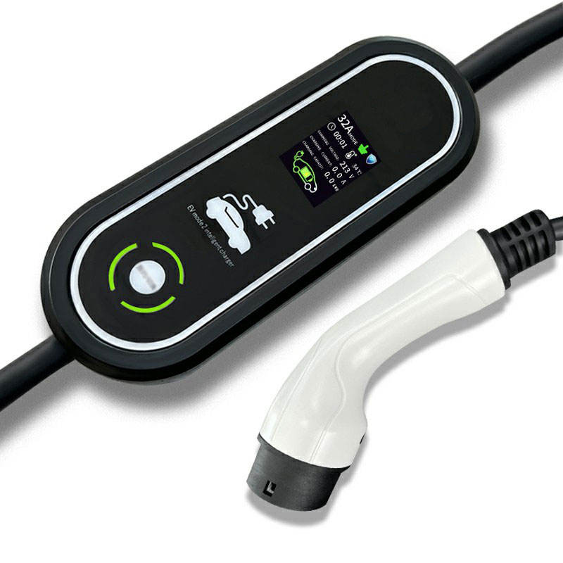 Ce Certification Model E 16a Type 1 Ev Charger 220v 3.5kw Electric Car Charger With Schuko Plug