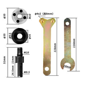 Universal Drill Adapter Stainless Steel Bearing Converter Head For Angle Grinder Accessory <b>Set</b> - Product Image 3