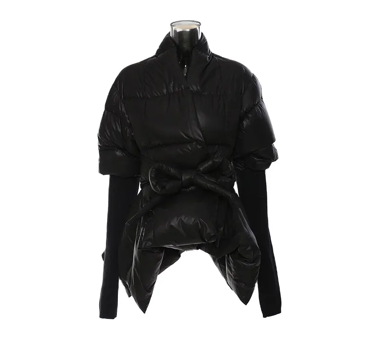 เสื้อโค้ทขนเป็ดตัวยาวสำหรับผู้หญิง,เลือกสีดำและขนาดที่หรูหราได้ตามต้องการเสื้อแจ็คเก็ตขนเป็ดหนาสำหรับฤดูหนาว