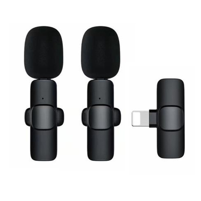 Wireless Collar Microphone Mobile Phone Live Microphone  Recording Radio Noise Reduction Mini Microphone