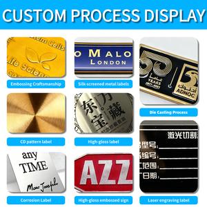 Etiquetas <span class=keywords><strong>de</strong></span> Metal Personalizadas con Grabado, <span class=keywords><strong>de</strong></span> Aleación <span class=keywords><strong>de</strong></span> Zinc, para Botellas <span class=keywords><strong>de</strong></span> Perfume, <span class=keywords><strong>Venta</strong></span> Caliente - Product Image 6