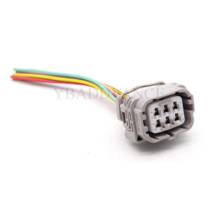 Производство 6-контактный 2-х рядный герметичный соединитель кабельный жгут для автомобильной промышленности - Product Image 5