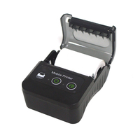 Imprimante Thermique Mini Portable 58 mm Économique Prise en Charge Android iOS Connexion BT Sans Fil pour Tickets