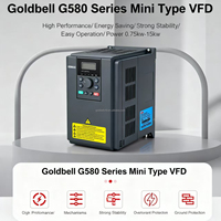 Variateur de fréquence monophasé Goldbell 220V pour le contrôle des moteurs dans les machines d'atelier et les systèmes d'automatisation