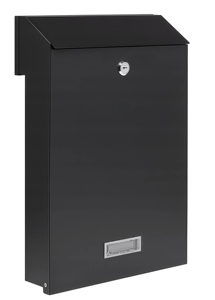 Lockable Through-the-<strong>Wall</strong> Mailbox Waterproof Recessed In-<strong>Wall</strong> Letter <strong>Box</strong> Powder Coated Steel Outdoor <strong>Post</strong> <strong>Box</strong> <strong>for</strong> Home Garden - Product Image 2