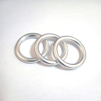 Joints toriques en aluminium d'aviation durables et étanches pour colliers de chien et harnais avec motif imprimé