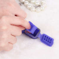 Ensemble de dissolvant pour vernis à ongles Gel UV acrylique, Clip à tremper, outil de Nail Art, 5 pièces/lot, avec enveloppe pour enlever la manucure