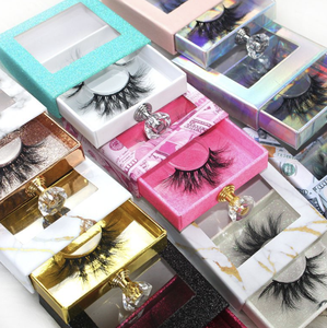 Drawer Style Private Label Handmade Cruelty-Free Reusable Self-Adhesive Glossy Lamination 3D Effect Glueless Press-On Lash - Product Image 3