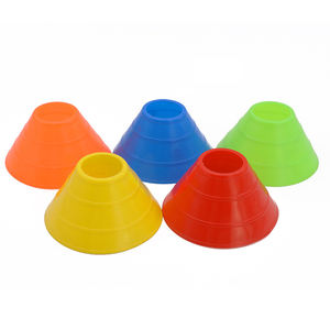 Mini 9cm PE Sports Football Formation Disque Cônes Marqueurs D'agilité Doux pour Enfants et Jeunes Fitness Pratique Équipement De Football - Product Image 2