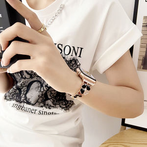 Bracelets pour <span class=keywords><strong>Apple</strong></span> <span class=keywords><strong>Watch</strong></span>, <span class=keywords><strong>bracelet</strong></span> pour femme, <span class=keywords><strong>bijoux</strong></span> élégants, trèfle à quatre feuilles, accessoires, <span class=keywords><strong>bracelet</strong></span> brillant pour fille, <span class=keywords><strong>bracelet</strong></span> pour femme, <span class=keywords><strong>bracelet</strong></span> pour iWatch - Product Image 5