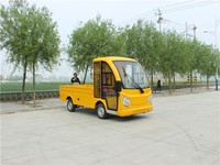 WELIFTRICH Tracteur de remorquage électrique mini 2000 kg à 4 roues avec pneus pleins, chariot à batterie avec garantie d'un an de l'usine chinoise