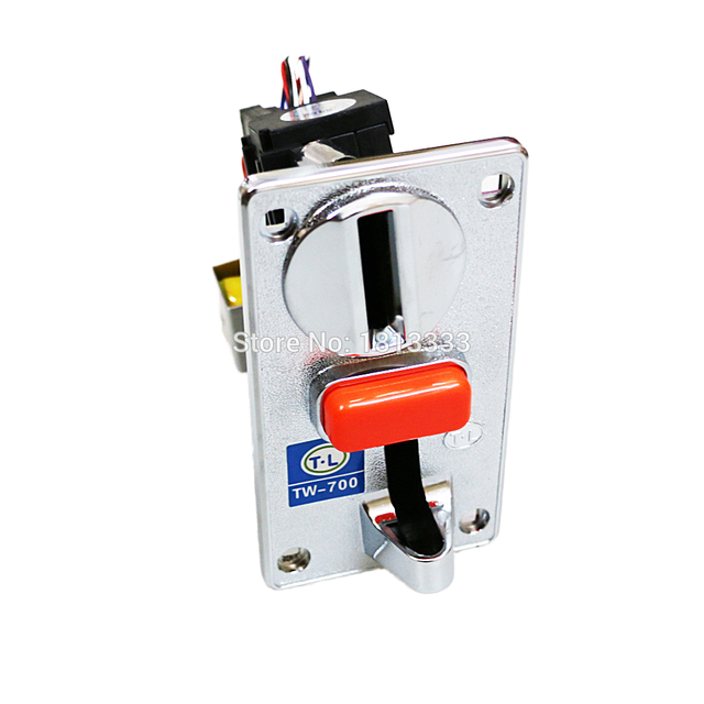 Factory Direct Electronic Coin Selector Crane Machine Automatic Function Vending Machine Coin Acceptor 12V Plastic Material