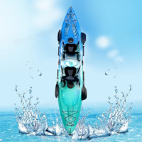 Kayak gonflable TOLEE pour 2 personnes, double siège, sport