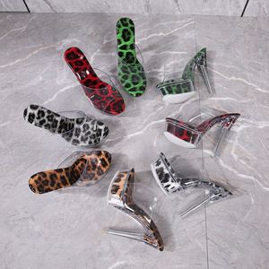 Women's Crystal Embellished Stiletto Sandals 14cm Platform Runway Style Model Inspired Thin Heeled <b>Plus</b> <b>Size</b> - Product Image 2