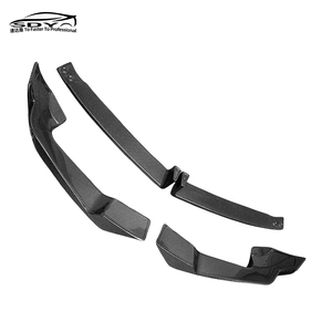 G05 X5 Lci高品质碳纤维MP风格前唇前保险杠唇分离器适用于宝马G05 X5 - Product Image 6