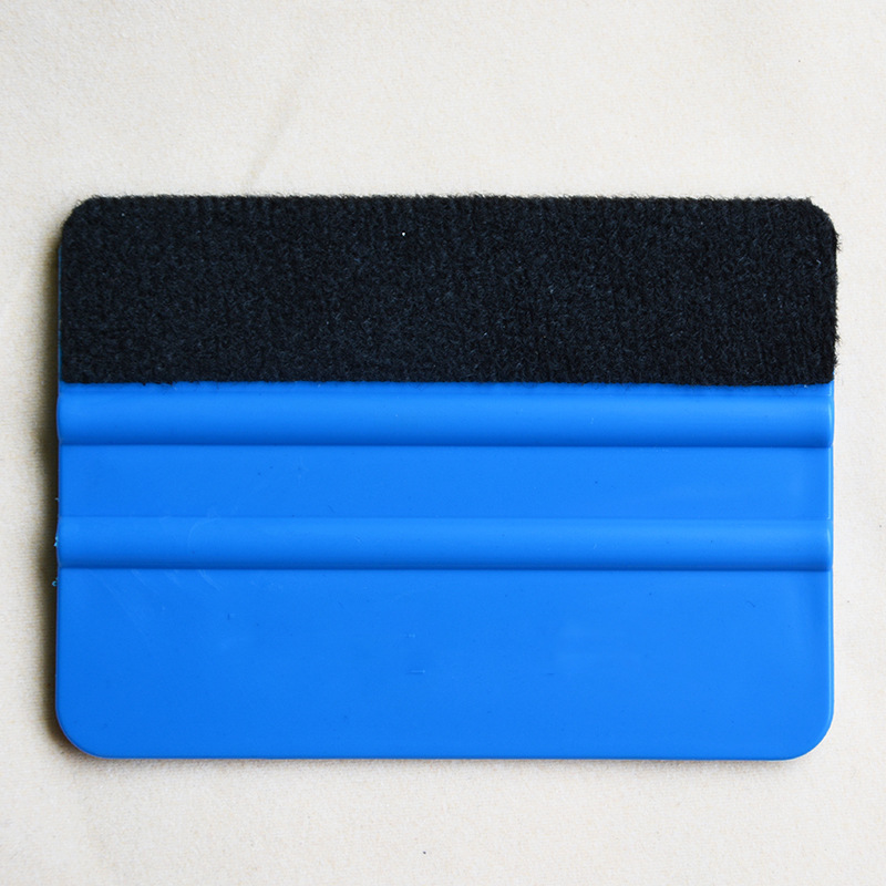 Двухсторонние скребки из черной ткани 3 м, инструменты для виниловой упаковки, двусторонние пластиковые скребки