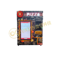 Nouvelle machine distributrice automatique de pizzas, pains, hot-dogs, burgers et snacks 2026 avec système de paiement par pièces et fonction SDK pour la vente au détail de plats chauds