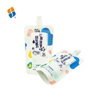 Feiao Custom Wholesale Geschikte Vorm Mylar Doypack Spout Zak voor Noten en Gedroogd Fruit Melk Hoge Tolerantie Drink Spout Pouch
