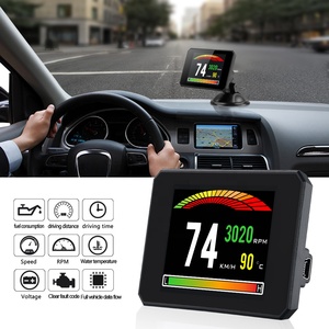Automobile <span class=keywords><strong>Ordinateur</strong></span> <span class=keywords><strong>de</strong></span> <span class=keywords><strong>bord</strong></span> Numérique <span class=keywords><strong>de</strong></span> <span class=keywords><strong>Voiture</strong></span> OBD2 Conduite Compteur Affichage Numérique Diagnostique P12 - Product Image 2