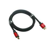 Câble 8K de haute qualité pour console, TV, projecteur, lecteur DVD et moniteur, avec coque en alliage d'aluminium plaqué or 24 carats, longueur de 1 m à 5 m
