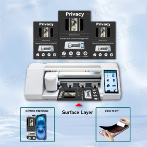 180um couverture complète Anti espionnage Hydrogel Film intimité Hidrogel téléphone portable Film protecteur en douceur toucher traceur Cutter Film - Product Image 5