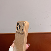 Coque de téléphone scintillante pour iPhone 17 16 15 14 Pro Max, étui de protection tendance pour femmes pour iPhone 18 Pro