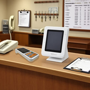 Hot bán 3.5-inch màn hình cảm ứng liên lạc không dây máy chủ mở rộng Lora cái nôi 30 ngày bệnh viện/điều dưỡng nhà/phòng khám/nhà hàng - Product Image 5