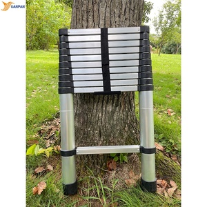 Échelle télescopique pliable en aluminium légère et portable pour l'extérieur, 11 marches, <span class=keywords><strong>3</strong></span>,2 m - Product Image 2