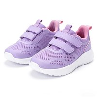 Chaussures pour enfants, garçons et filles, en mesh, avec boucle personnalisée, antidérapantes, rose et violet, nouvelle collection