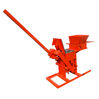 Briques manuelles de machine de moulage de bloc de béton de verrouillage Shm2-40 faisant des machines