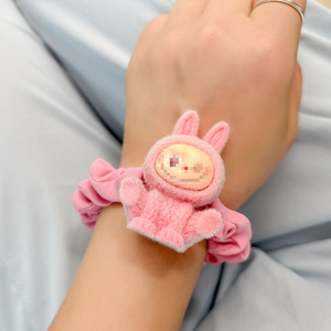 Dễ thương labu đầu tim ban nhạc ba chiều đổ xô hạt tóc Tie lafufu Đồ chơi cổ điển vui nhộn của cô gái ruột già - Product Image 3